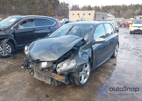 2013 Volkswagen Golf R 4-Door from USA, damaged, VIN WVWPF7AJ9DW003950